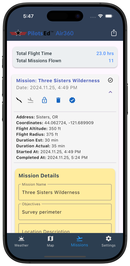 Air360 Enhanced Missions